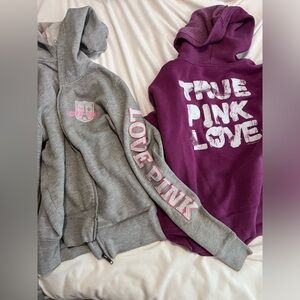 Original VS PINK used hoodies